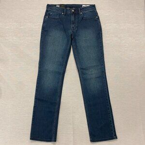 Buffalo David Bitton Jack Jeans Mens 32 x 34 Slim Fit Straight Dark Wash Denim